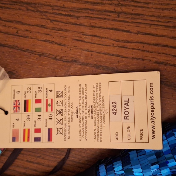 Alyce Paris dessert sz 4 - Picture 3 of 5